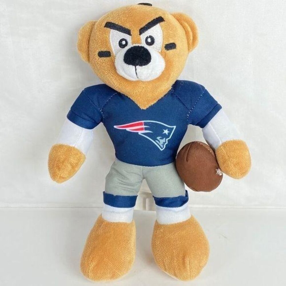 New England Patriots NFL Football Stuffed Teddy Bear‎
